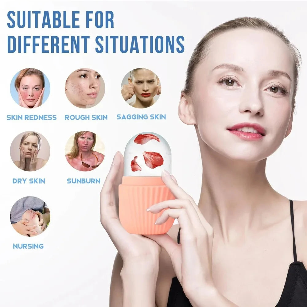 Ice Face Roller Beauty Set