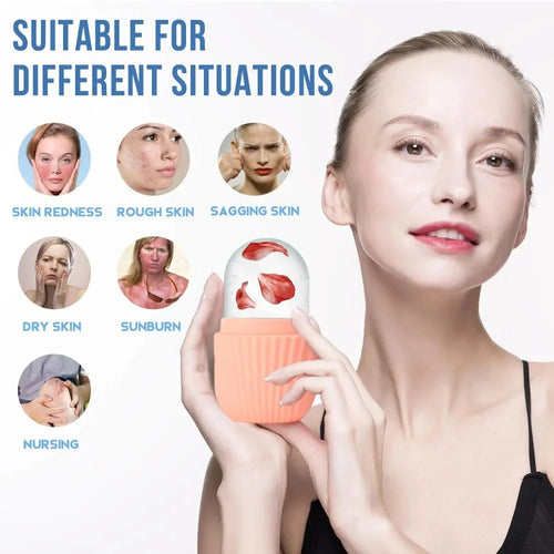 Ice Face Roller Beauty Set